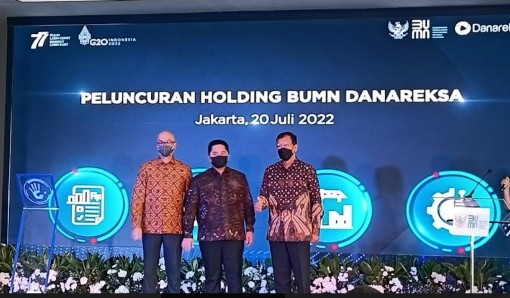 Holding Danareksa Resmi Diluncurkan, Ini Daftar BUMN Yang Bergabung