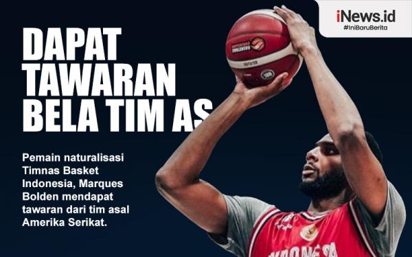 Infografis Bintang Timnas Basket Indonesia Marques Bolden Dapat Tawaran ...