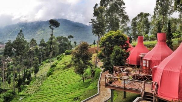 Mulberry Hill by The Lodge di Maribaya, Lembang, KBB. (FOTO: ISTIMEWA/INSTAGRAM @mullberry_hill)