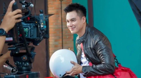 Artis tampan keturunan Tionghoa beragama Islam, Baim Wong (Foto: iNews/Bramantyo)