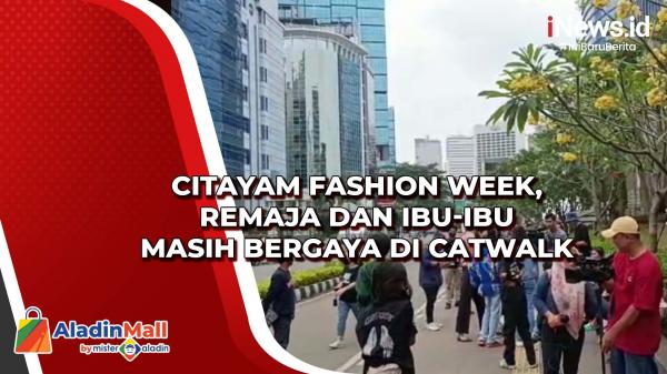Citayam Fashion Week, Remaja dan Ibu-Ibu Masih Bergaya di Catwalk