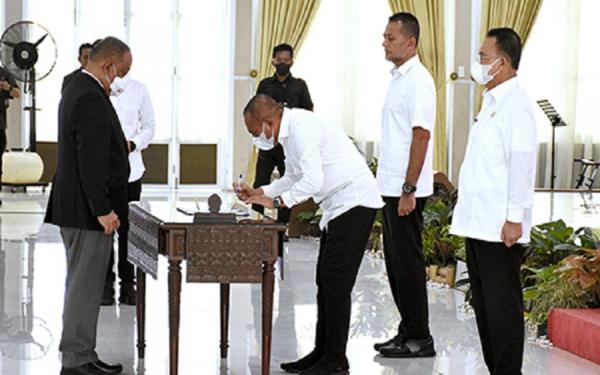 Edy Rahmayadi Jabat Ketua PB PON 2024 Wilayah Sumut, Bobby Nasution Jadi Ketua Harian