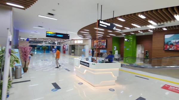 Stasiun BNI City 2 KAI Commuter Line melakukan uji coba Stasiun BNI City sebagai stasiun transit KRL mulai Sabtu (30/7/2022). (Foto: Muhammad Farhan/MPI)
