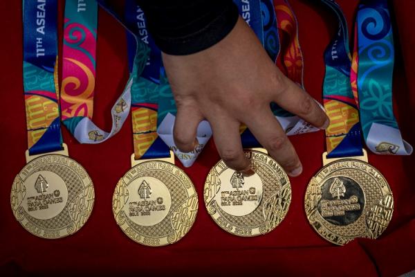 Tim Voli Duduk Putri Indonesia Raih Emas ASEAN Para Games 2023