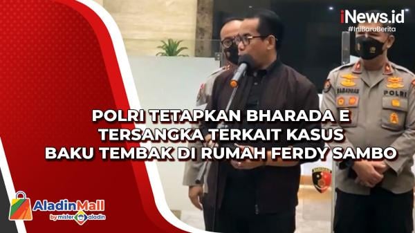 Polri Tetapkan Bharada E Tersangka Terkait Kasus Baku Tembak Di Rumah ...