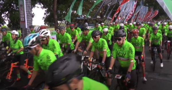 Ribuan Peserta dari 30 Negara Ikuti Balap Sepeda Maraton GFNY Bali 2022