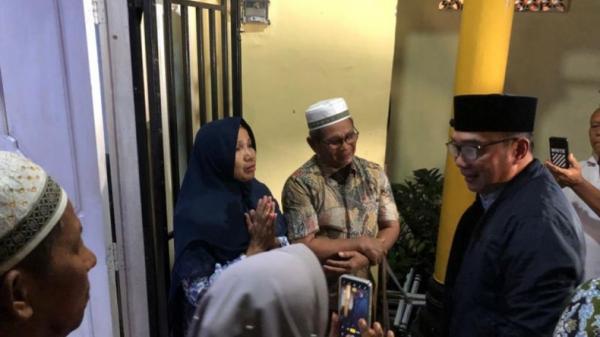 Rasakan Kesedihan yang Sama, Ridwan Kamil Kunjungi Rumah Pelajar yang Hilang Tenggelam