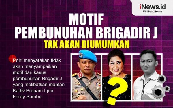 Infografis Motif Pembunuhan Brigadir J Tak Akan Diumumkan