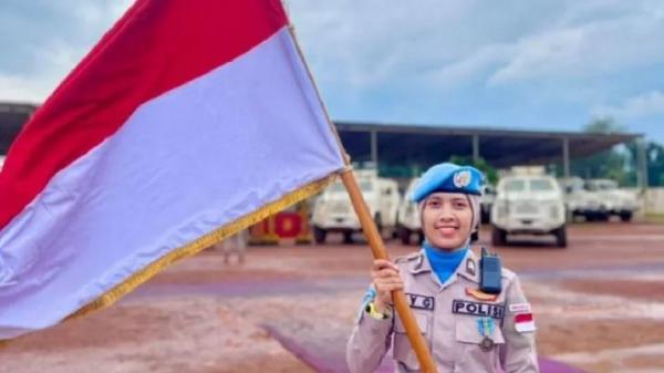 Wow, Polwan Cantik Briptu Selly Anggota Polresta Banda Aceh Raih Penghargaan dari PBB