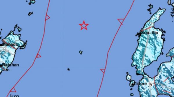 Gempa Magnitudo 5 9 Di Halmahera Barat Dirasakan Kuat Hingga Manado Dan