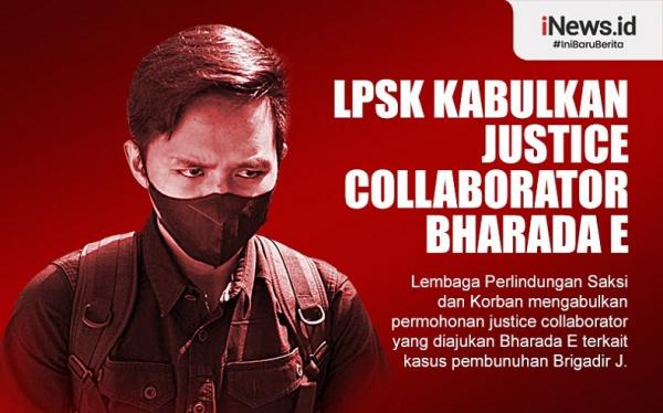 Infografis LPSK Kabulkan Justice Collaborator Bharada E