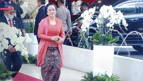 Puan Maharani Gaya pejabat negara menghadiri sidang tahunan MPR/DPR/DPD. (Foto: istimemewa)