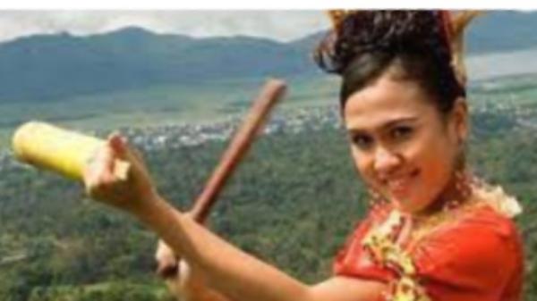 Alat musik tradisional Sulawesi Utara Tetengkoren. (Foto: kearifanlokal)