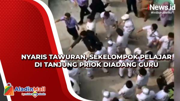 Nyaris Tawuran Sekelompok Pelajar Di Tanjung Priok Diadang Guru