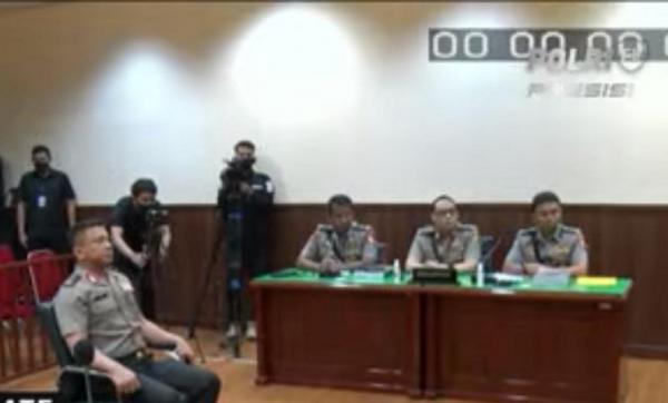 Sidang kode etik terhadap Irjen Ferdy Sambo (dok. Polri)