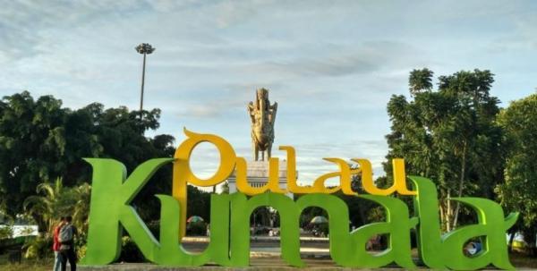 Pulau Kumala di Sungai Mahakam. (Foto: dispar)