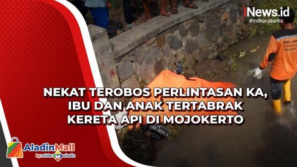 Terobos Perlintasan KA, Sedan Tertabrak KRL Commuter Line Di Kembangan