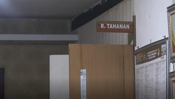 Tahanan Polsek Tambaksari tewas gantung diri. (Foto: Yudha Prawira)