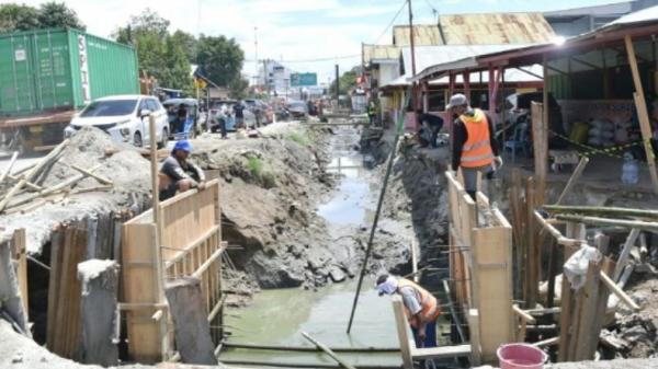 Proyek Kanal Tanggidaa Dikebut, Diharapkan Bisa Atasi Banjir dan Genangan Air di Gorontalo