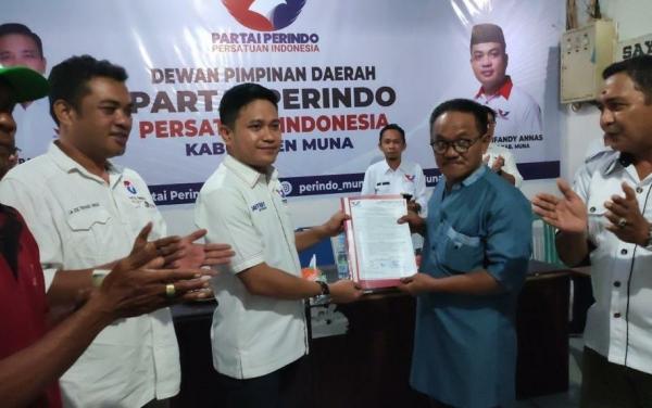 Pengurus DPD Partai Perindo Kabupaten Muna Barat resmi dilantik. (Foto: MNC Media).