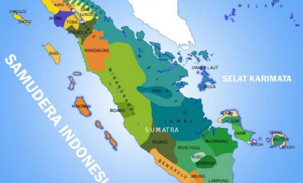 Pulau Sumatera salah satu pulau terbesar di Indonesia. (Foto: ist)