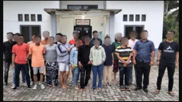 Gerebek Tempat Karaoke di Batubara, Polisi Tangkap 18 Orang Diduga Pesta Narkoba