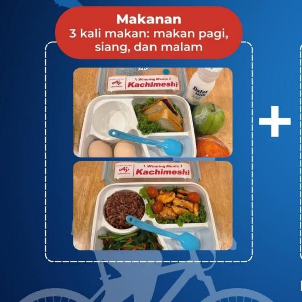 Makanan sehat untuk pecinta olahraga. (Foto istimewa)