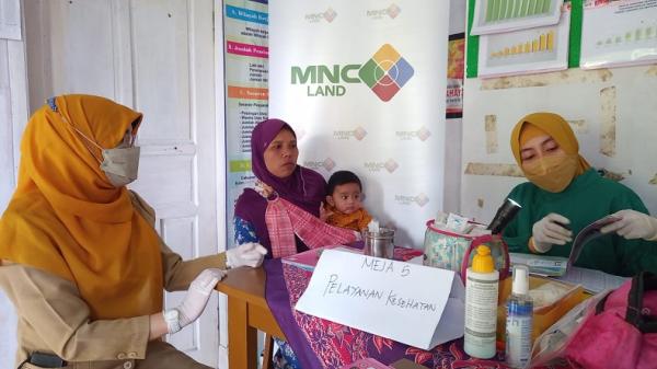 HUT ke-15, MNC Land Bersama MNC Peduli Gelar Imunisasi Balita di Cigombong Bogor