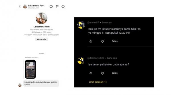 MARI Group Radio bertukar program. MARI Group Radio bertukar program