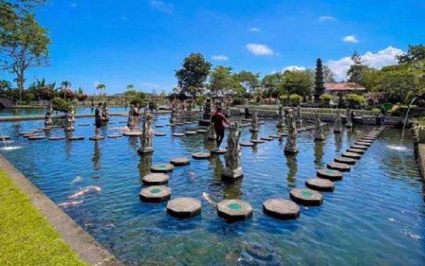 Taman Tirta Gangga. (Foto: Instagram @tirtaganggaa)