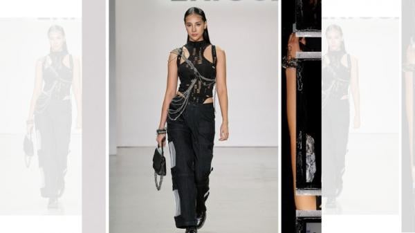 Anya Geraldine Anya Geraldine di NYFW (Foto: Instagram Anya Geraldine)