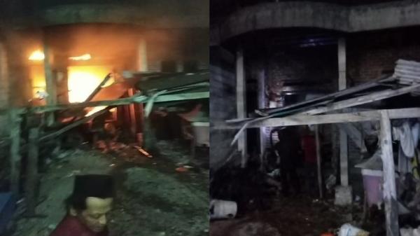 1 Rumah di Rancasari Bandung Ludes Terbakar, Diduga Gegara Puntung Rokok