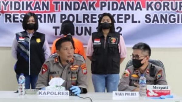 Polres Sangihe Ungkap Kasus Korupsi Ratusan Juta Rupiah Dana Desa Kampung Beeng