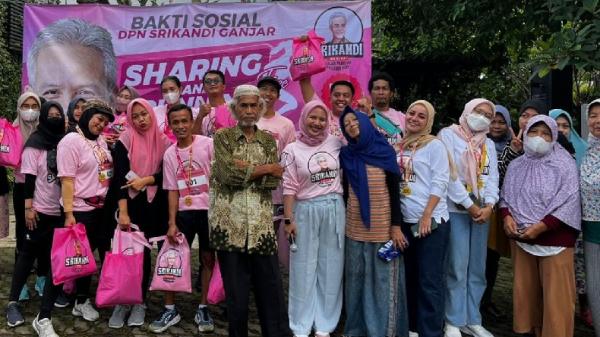 Srikandi Ganjar Bagikan 1.000 Paket Sembako untuk Warga Kota Bogor