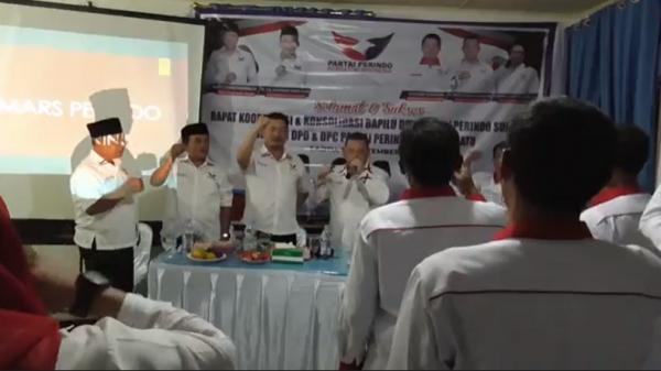 Konsolidasi Partai, DPW Perindo Sumut Roadshow ke DPD Labuhanbatu