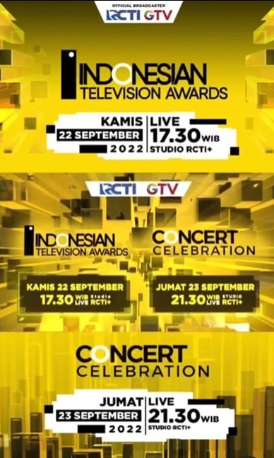 Hadirkan WayV, Indonesian Television Awards Live Di RCTI, GTV, RCTI+ ...