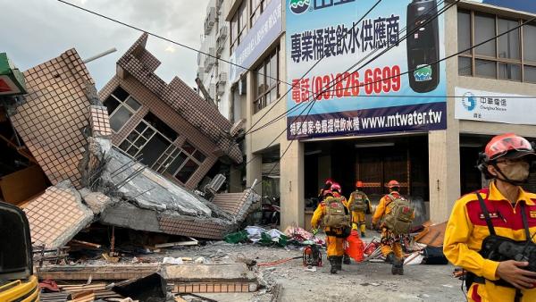 Gempa Magnitudo 6,8 Guncang Taiwan, 146 Orang Terluka dan Kereta Tergelincir