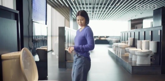 Greysia Polii memilih teknologi nirsentuh untuk kamar mandi. (Foto: instagram)