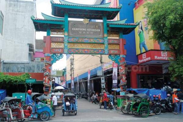 Kampung Pecinan Ketandan Yogyakarta. (Foto : Ist)