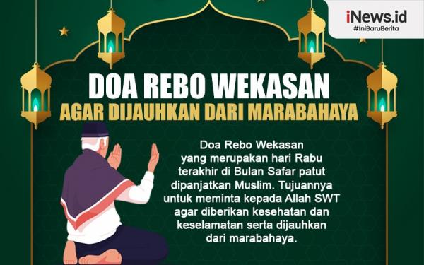 Infografis Doa Rebo Wekasan agar Terhindar Marabahaya