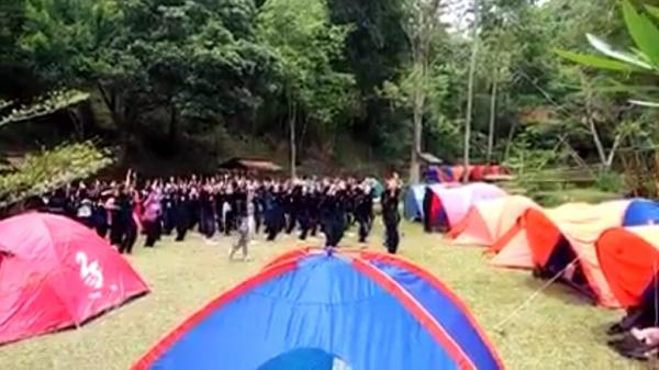 Kampung Bamboo di Jalan Padasuka KM 4, Cimenyan, Bandung. (FOTO: ISTIMEWA)