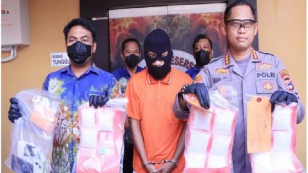 Polisi Bongkar Kasus Narkoba di Banjarmasin, Temukan 1,3 Kg Sabu