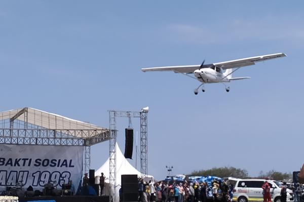 Wow Keren, TNI AU Kenalkan Embrio Aero Wisata Melalui Jogja Air Show
