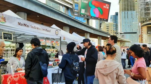 IMG 20220926 WA0016 Festival kuliner Indonesia yang digelar KJRI Toronto dibanjiri pengunjung.. (Foto : ist)