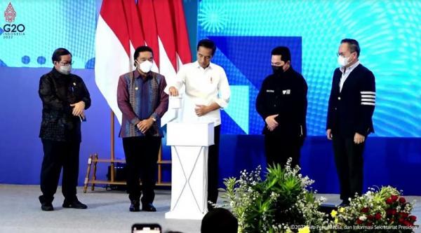 Resmikan BUMN Startup Day 2022, Jokowi Bicara Pentingnya Modal Ventura ...