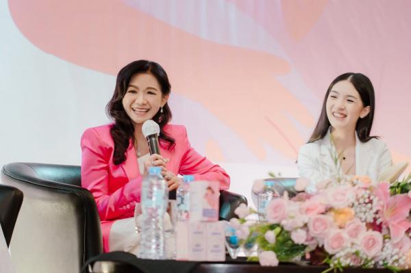 IMG 20220927 WA0007 Puspa Dewi memberikan penjelasan tentang manfaat ASI. (Foto: istimewa)