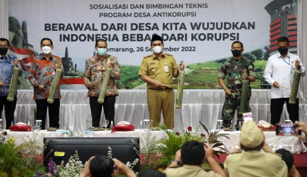 KPK Dampingi 7.809 Kepala Desa di Jawa Tengah Perangi Korupsi