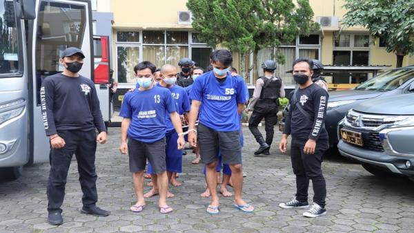 Polres Cilacap Tangkap 32 Pelaku Pencurian dalam Operasi Sikat Jaran Candi 2022