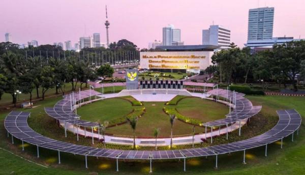 Gedung Dpr 2 DPR membangun Pembangkit Listrik Tenaga Surya (PLTS). (Foto istimewa).