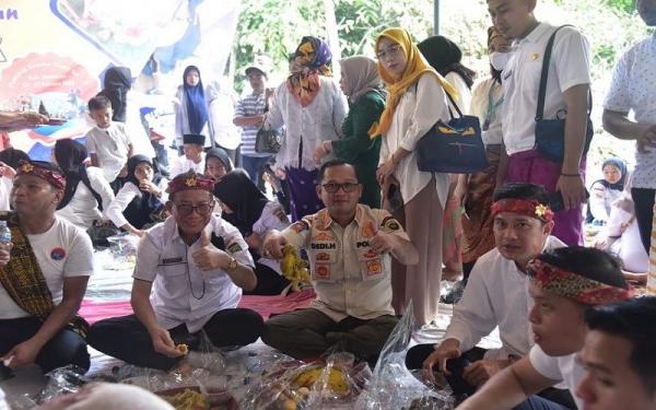 Muratara Tradisi Nasi Punjung di Kabupaten Musi Rawas Utara. (Foto: Humas Pemprov Sumsel)